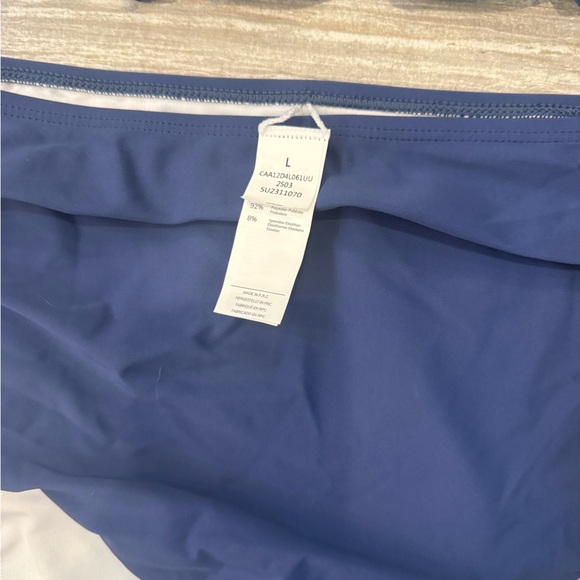 Cupshe Blue Ruffled Bikini Set - Picture 4 of 5